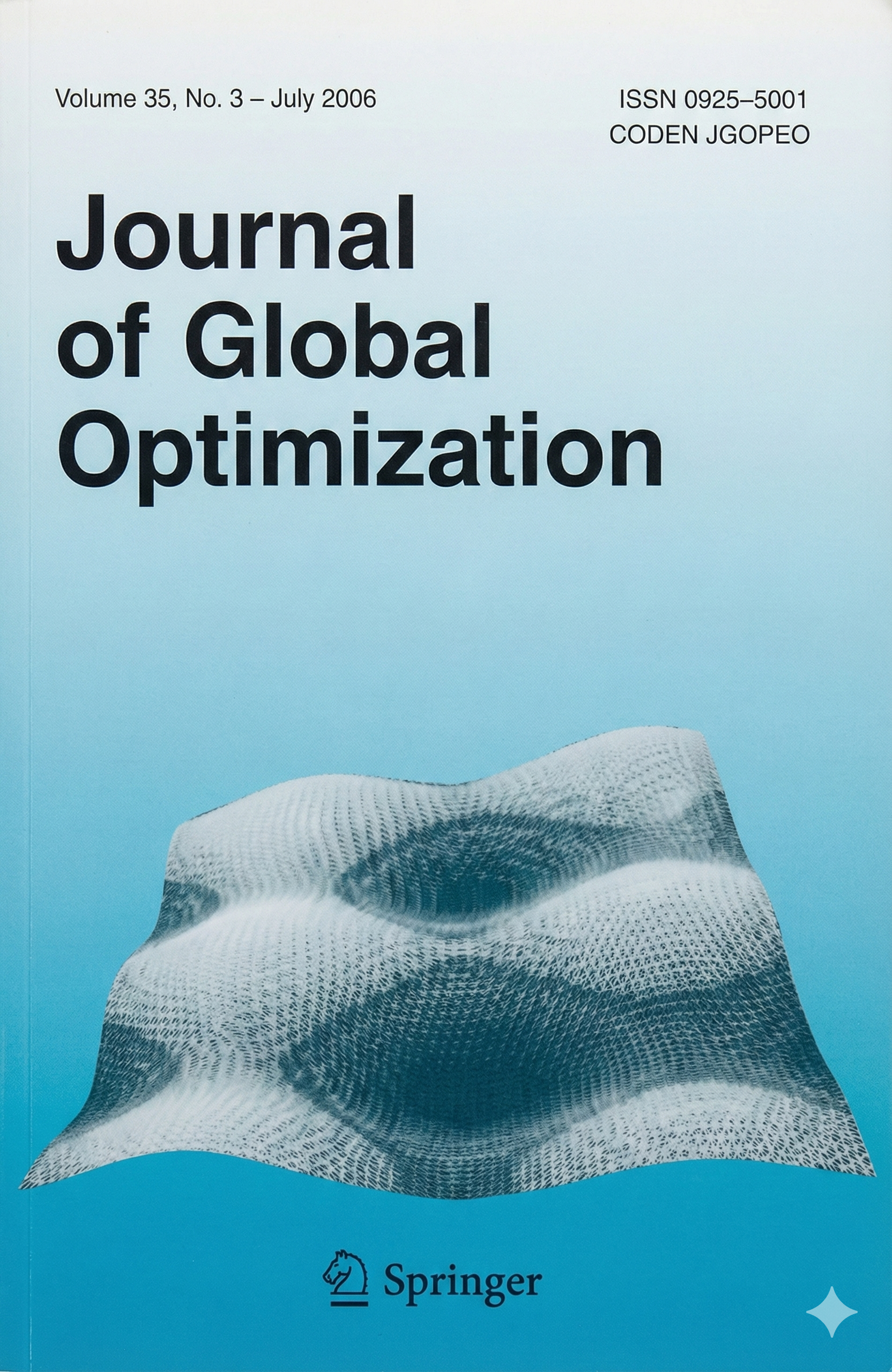Global Optimization journal