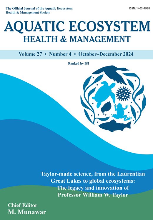 Aquatic Ecosystem Health and Management Journal